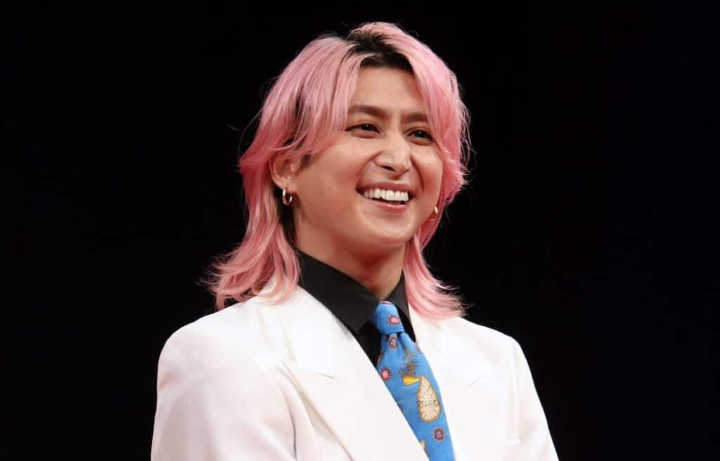 映画『スペシャルズ』完成披露試写会にて、Snow Manの佐久間大介