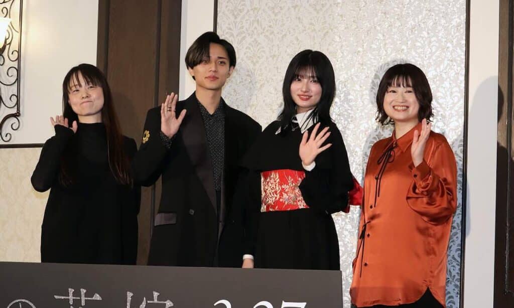 『鬼の花嫁』実写映画、製作報告会にて