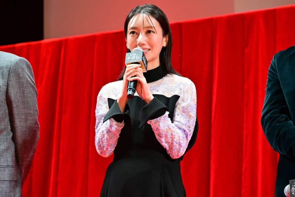 波瑠、WOWOW連続ドラマ『北方謙三 水滸伝』ジャパンプレミアにて