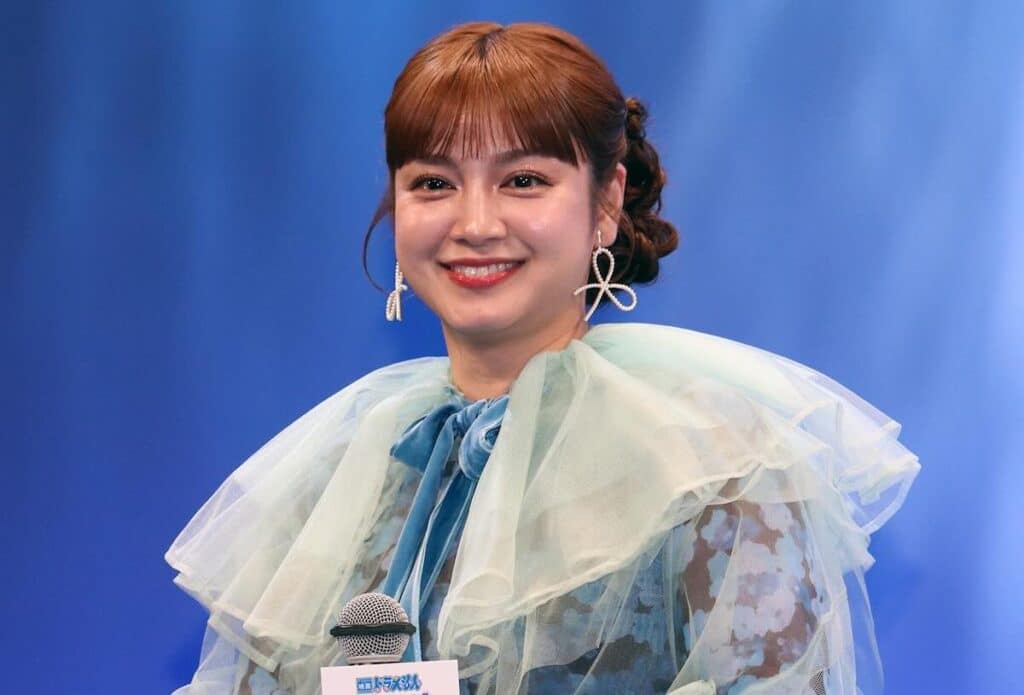 平愛梨、ドラえもん 新・のび太の海底鬼岩城 完成披露にて