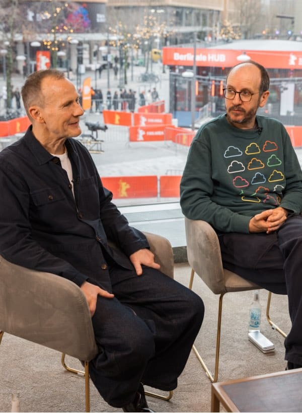 マーク・ミュンデン(左)と、ジャック・ソーン(右)