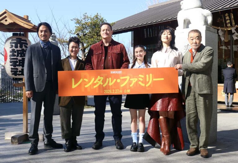 ブレンダン・フレイザー、映画『レンタル・ファミリー』で25年来の夢かなう「日本の俳優と家族になれうれしい」