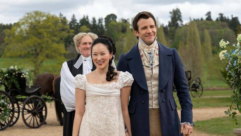 イェリン・ハ、ルーク・トンプソン、『ブリジャートン家』シーズン4より