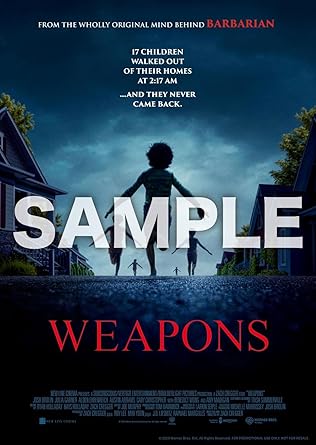 【Amazon.co.jp限定】WEAPONS／ウェポンズ　ブルーレイ + DVD セット(ビジュアルシート付)[Blu-ray]