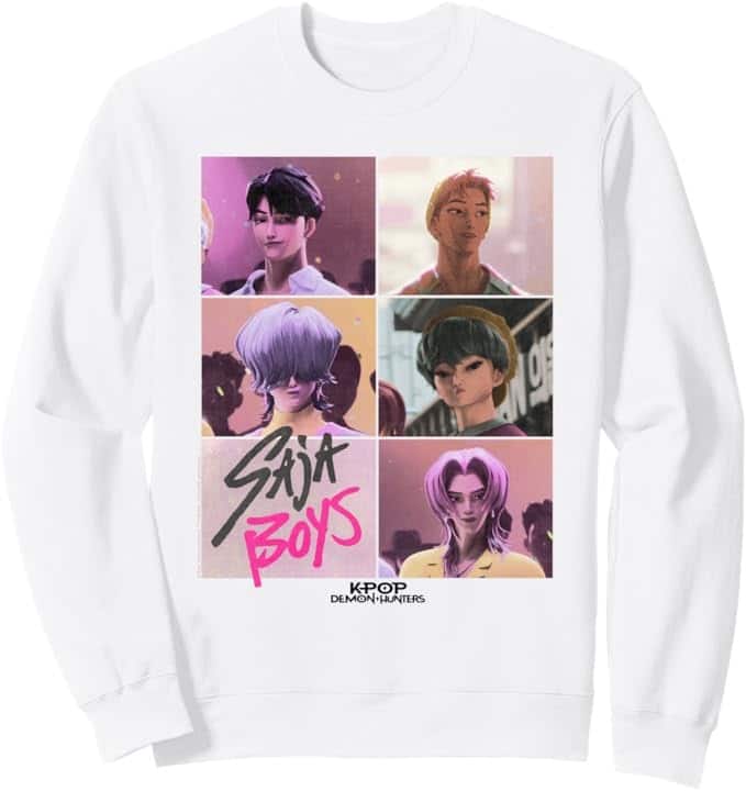 KPOPガールズ デーモン・ハンターズグッズ Saja Boys Era Grid トレーナー