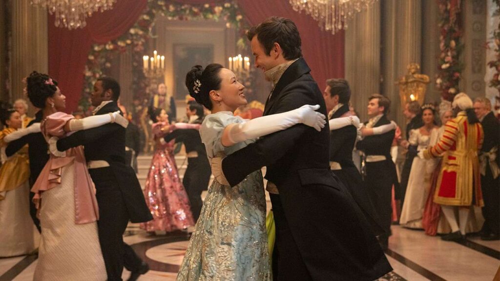 イェリン・ハ、ルーク・トンプソン、『ブリジャートン家』シーズン4より