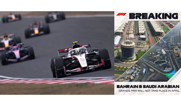 F1、バーレーンGPとサウジアラビアGPを中止 イランをめぐる軍事衝突の影響