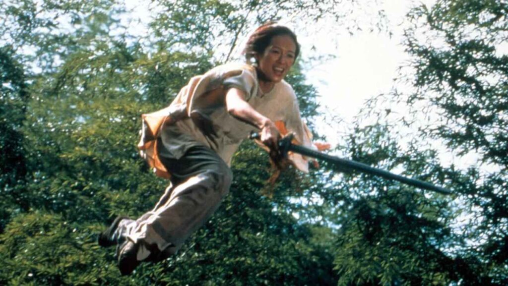 チャン・ツィイー、『グリーン・デスティニー』より