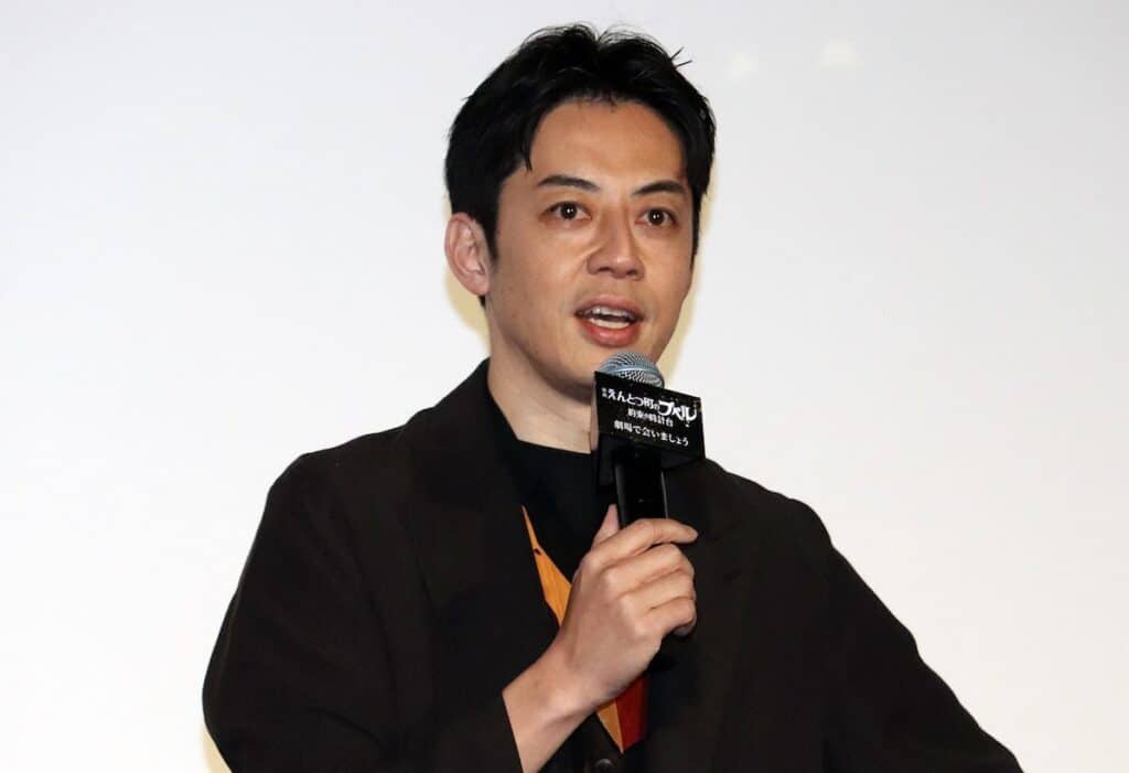 続編映画『映画 えんとつ町のプペル ~約束の時計台~』初日舞台挨拶にて