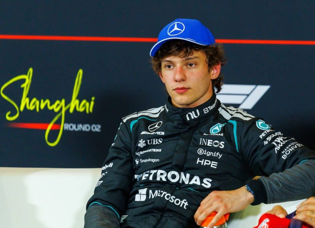 Kimi Antonelli Mercedes Shanghai