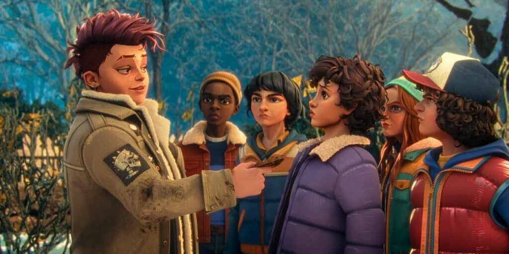 アニメシリーズ 『ストレンジャー・シングス: 1985年の冒険』より