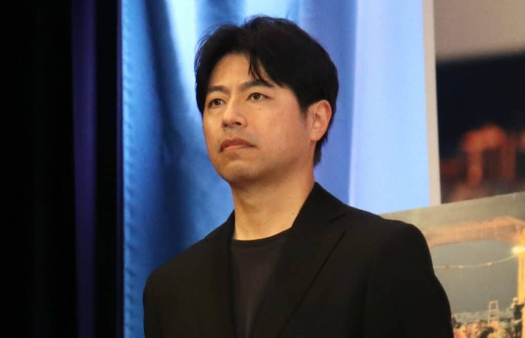 映画『人はなぜラブレターを書くのか』の完成披露試写会にて