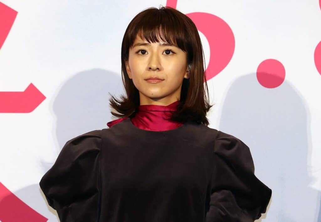 映画『未来』完成披露上映会にて