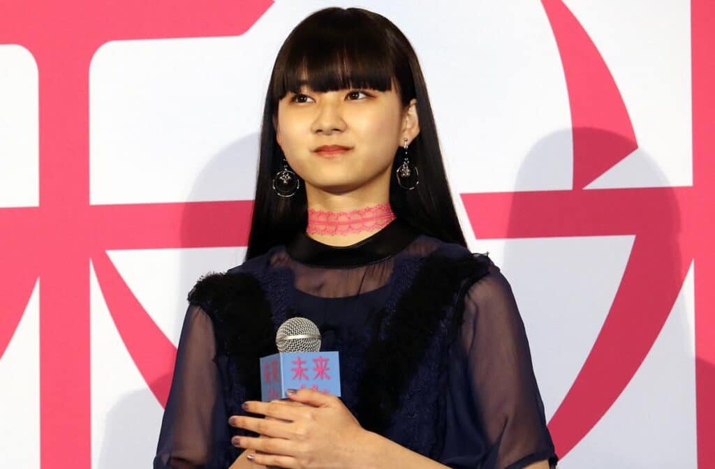 映画『未来』完成披露上映会にて