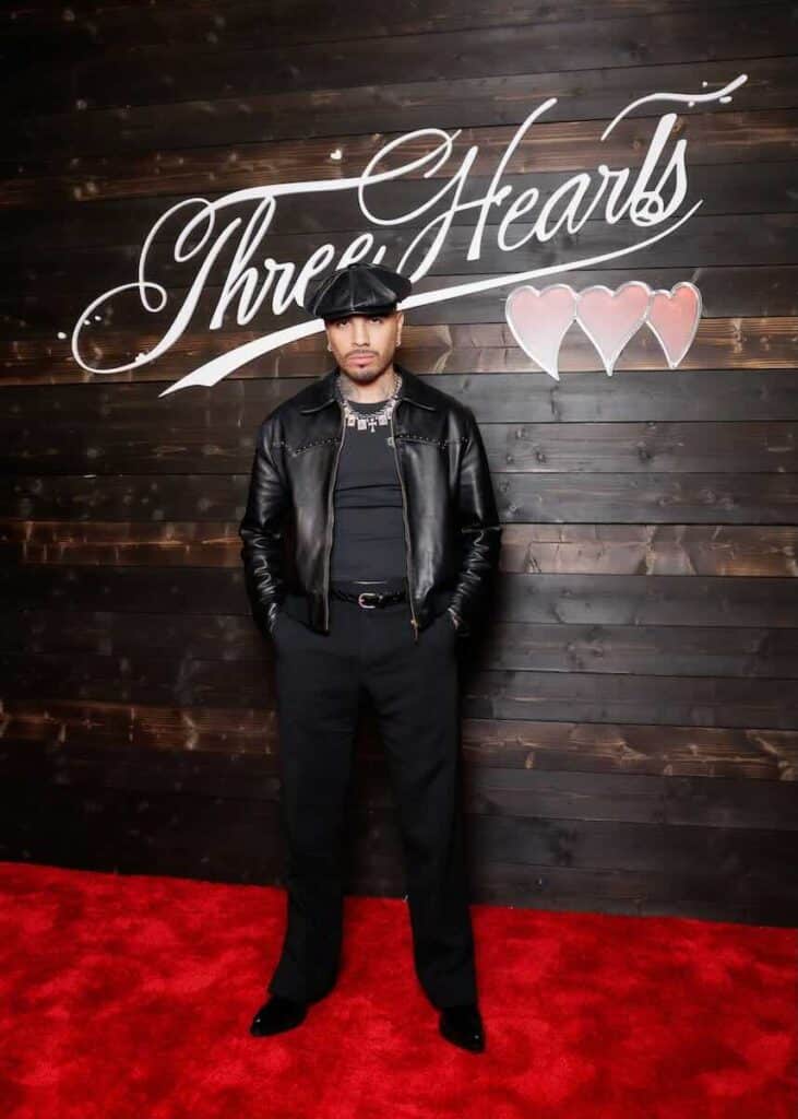 ジョニー・デップのラム酒ブランド「Three Hearts Rum」のローンチイベントにて
