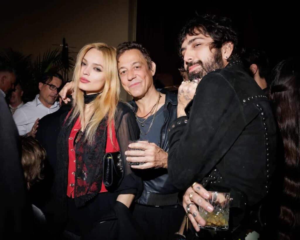 ジョニー・デップのラム酒ブランド「Three Hearts Rum」のローンチイベントにて