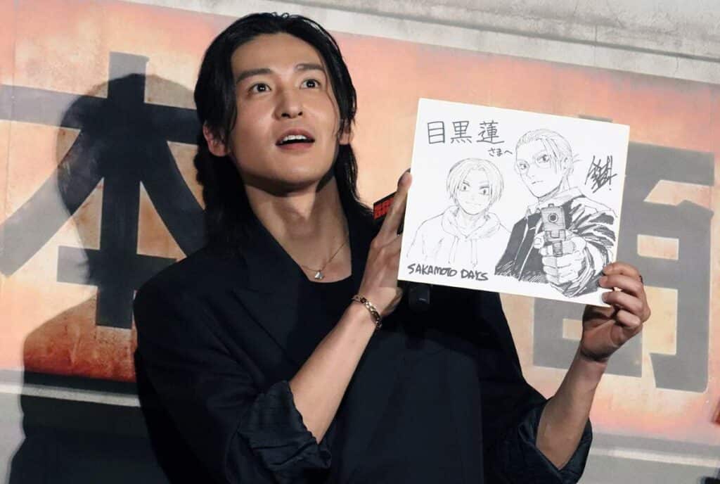『SAKAMOTO DAYS』初日舞台挨拶 (目黒蓮)写真:The Hollywood Reporter Japan