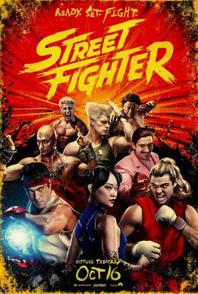 予告編解禁!映画『ストリートファイター/ザ・ムービー』インターナショナル版ポスター