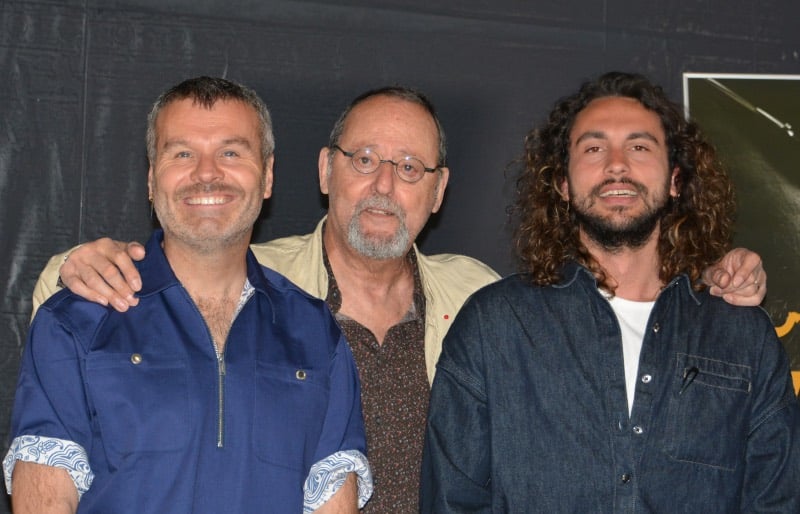 左からラディすらス・ショラー、ジャン・レノ、パブロ・ランティ 写真:The Hollywood Reporter Japan