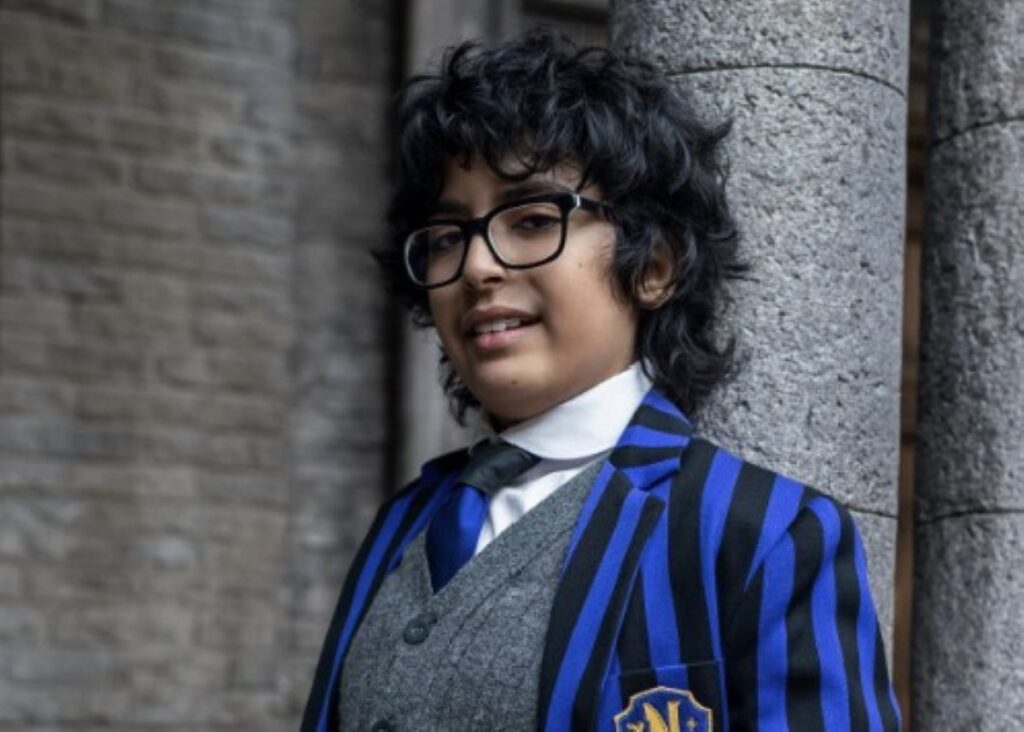 『ウェンズデー』シーズン1 ムーサ・モスタファ 写真:@wednesdaynetflix/Instagram