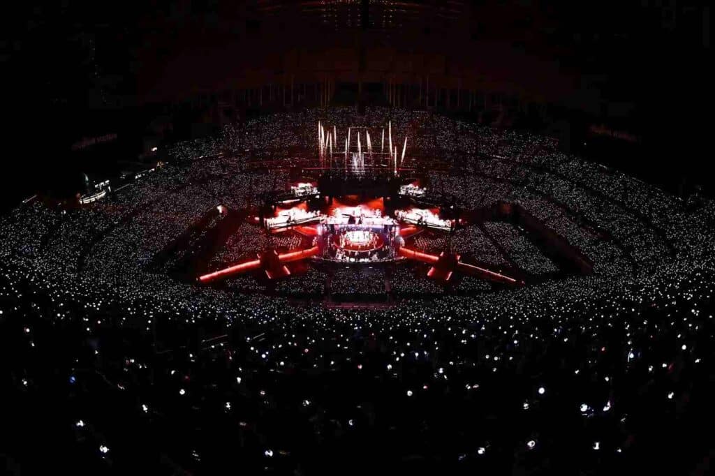 BTS、ラスベガスのアレジアント・スタジアムにて=現地時間2026年5月24日
