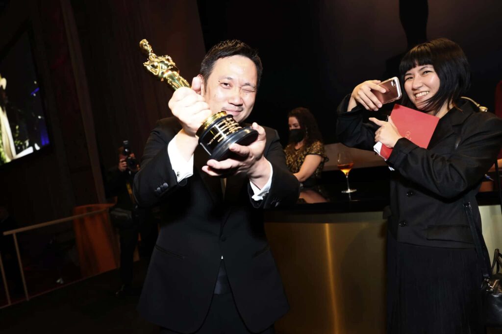 2022年に『ドライブ・マイ・カー』でアカデミー賞国際長編映画賞を受賞した濱口竜介監督 写真:Emma McIntyre/Getty Images
