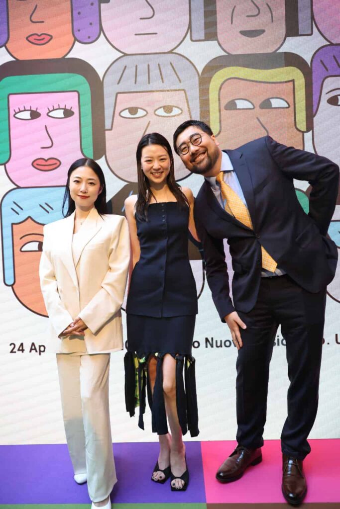 (左から)MEGUMI、片山友希、木村太一監督 ©FEFF28 Photo by Riccardo_Modena