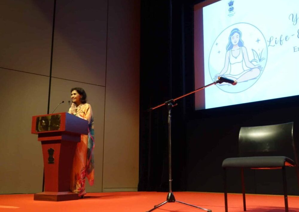 ヨグマタ相川圭子、在日インド大使館で特別講演!