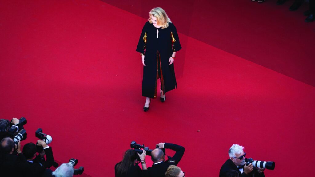 カトリーヌ・ドヌーヴ、第77回カンヌ国際映画祭にて＝現地時間2024年5月23日