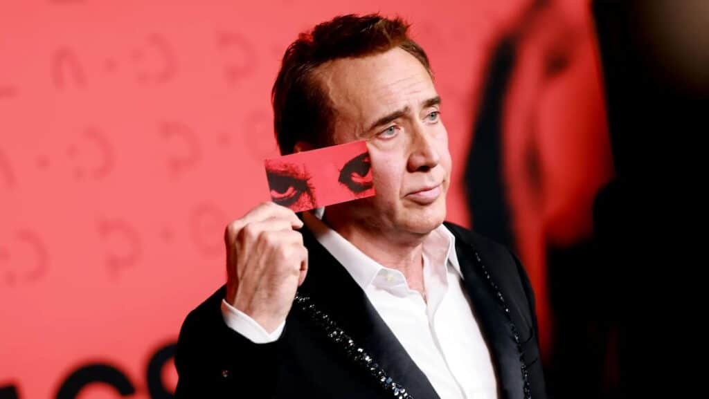 ニコラス・ケイジ、2024年『ロングレッグス』のプレミア上映にて