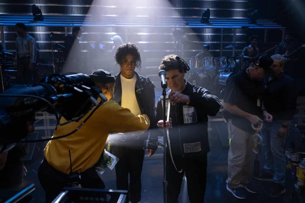 映画『Michael/マイケル』メイキング写真 ®, TM & © 2026 Lions Gate Entertainment Inc. All Rights Reserved.