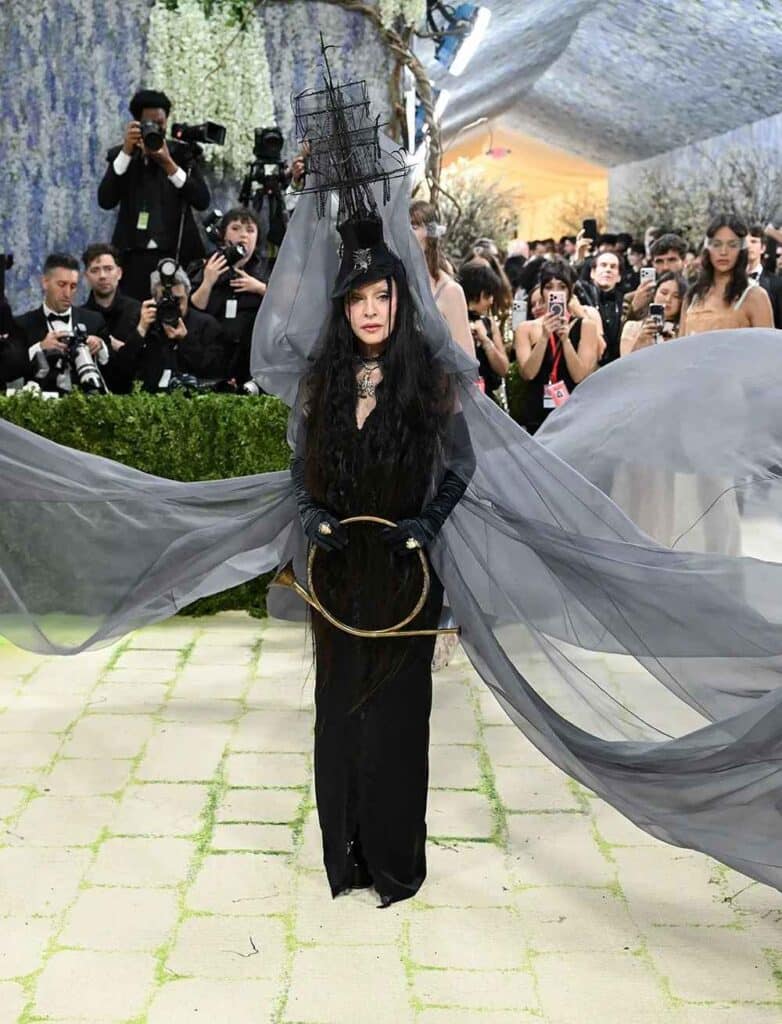マドンナ、メットガラ2026にて=現地時間2026年5月4日
