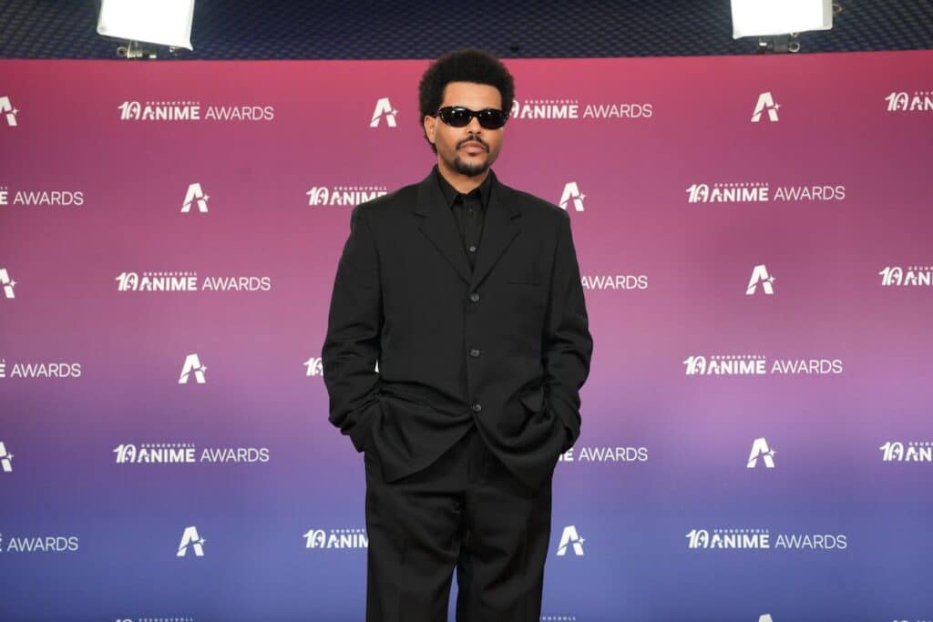 ザ・ウィークエンド、クランチロール・アニメアワード2026授賞式にて