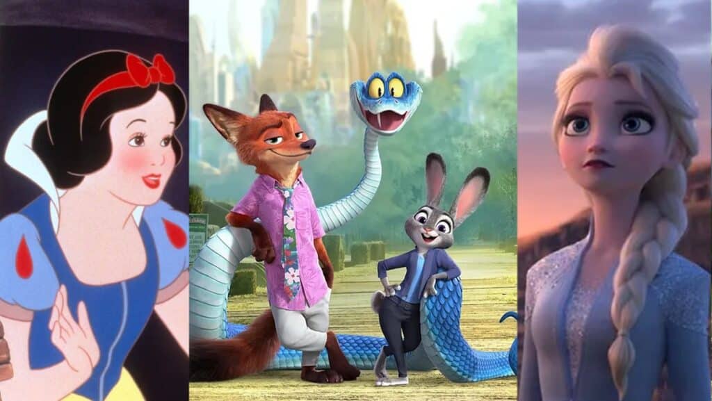 ディズニー映画一覧 全64作品『白雪姫』、『ズートピア2』、『アナと雪の女王2』