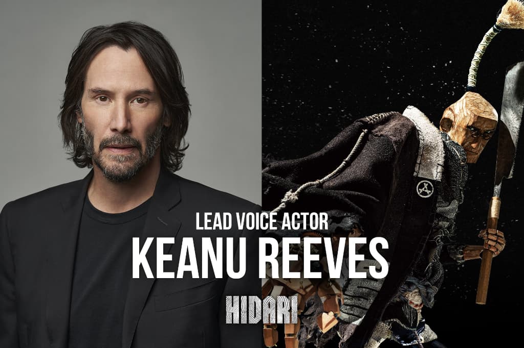 キアヌ・リーブス、まさかの江戸時代へ！日本発ストップモーション時代劇『HIDARI』で主演声優に大抜擢