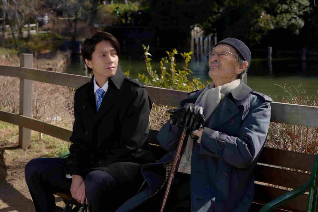 山下智久、山﨑努、映画『正直不動産』より
