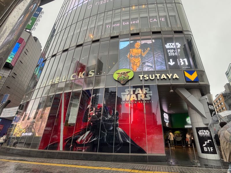 渋谷TSUTAYAは『スター・ウォーズ』一色!