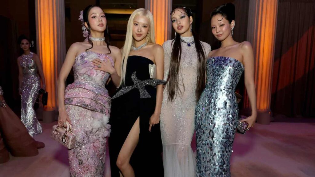 BLACKPINKのジス、ロゼ、リサ、ジェニー、メットガラ2026にて＝現地時間2026年5月4日