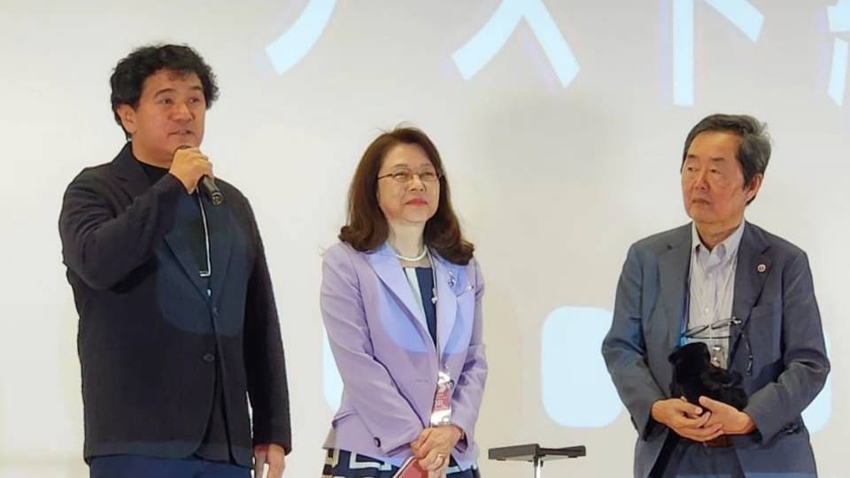 志賀司氏、益田裕美子氏、廣田稔氏