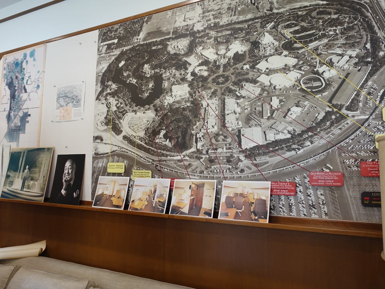 当時のディズニーランドの航空写真