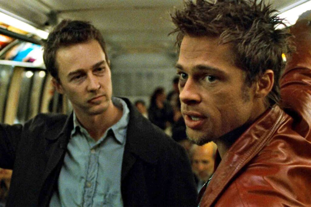 エドワード・ノートン、ブラッド・ピット、『ファイト・クラブ』より