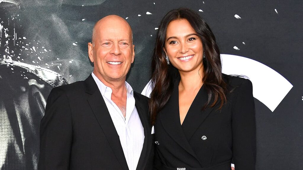 ブルース・ウィリスと妻のエマ・ヘミング・ウィリス 写真:Dia Dipasupil/WireImage