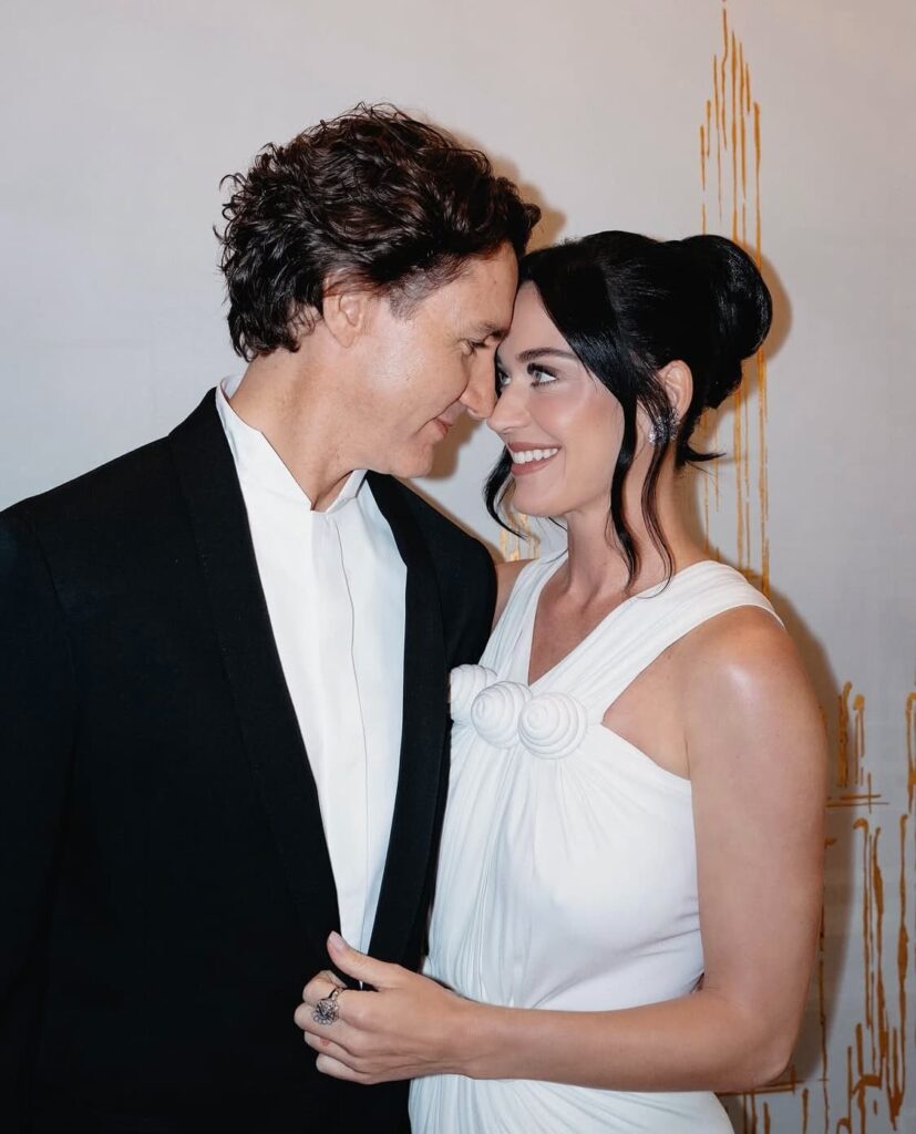 ジャスティン・トルドー元首相&ケイティ・ペリー=現地時間6月8日、トライベッカ映画祭にて 写真:@katyperry / Instagram