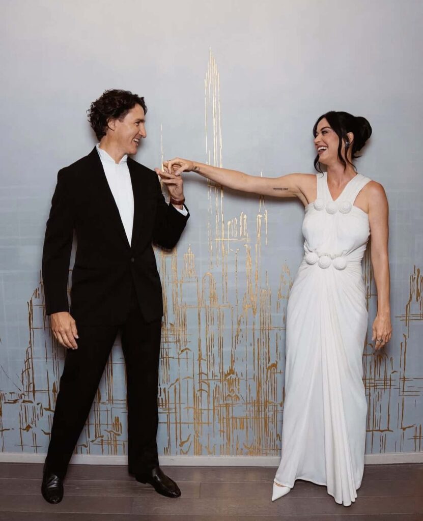 ジャスティン・トルドー元首相&ケイティ・ペリー=現地時間6月8日、トライベッカ映画祭にて 写真:@katyperry / Instagram