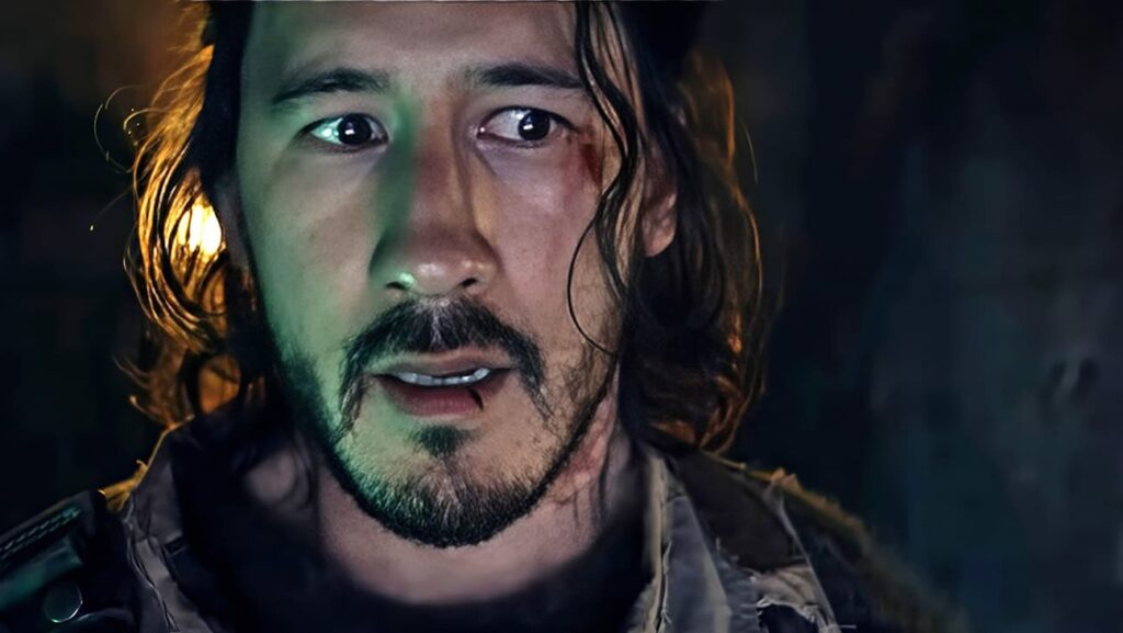 人気YouTuber「マークプライヤー」こと、マーク・フィッシュバック監督によるホラー映画『Iron Lung(原題)』より 写真:Markiplier/Courtesy Everett Collection