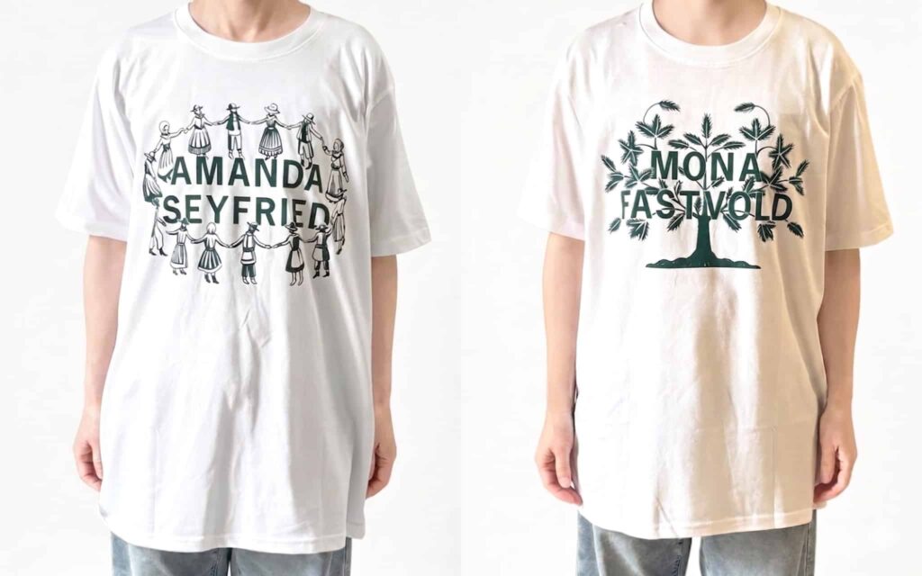 「Girls on Tops」×『アン・リー/はじまりの物語』コラボTシャツ 着用イメージ