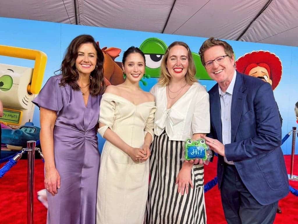 広瀬アリスと製作陣=現地時間6月9日、『トイ・ストーリー5』LAでのワールドプレミアにて ©2026 Disney/Pixar. All Rights Reserved.
