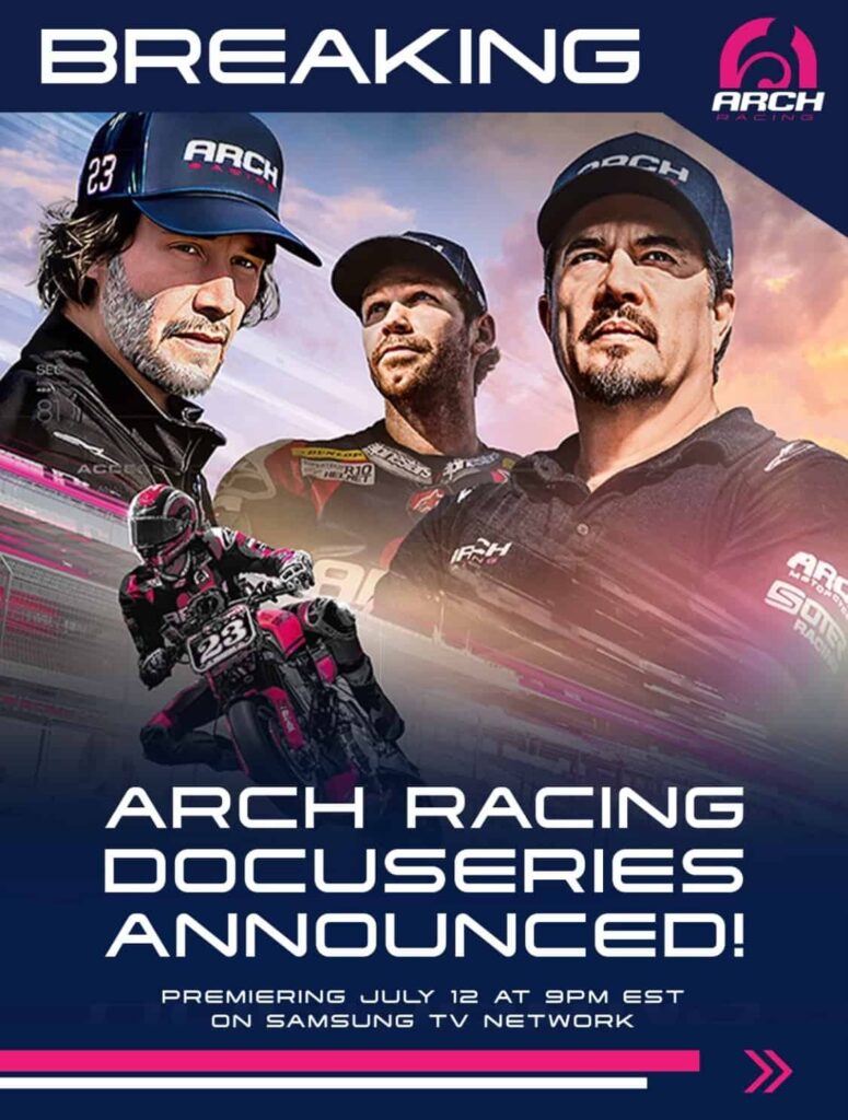 ドキュメンタリーシリーズ『Hooligans: The ARCH Racing Project With Keanu Reeves & Gard Hollinger(原題)』