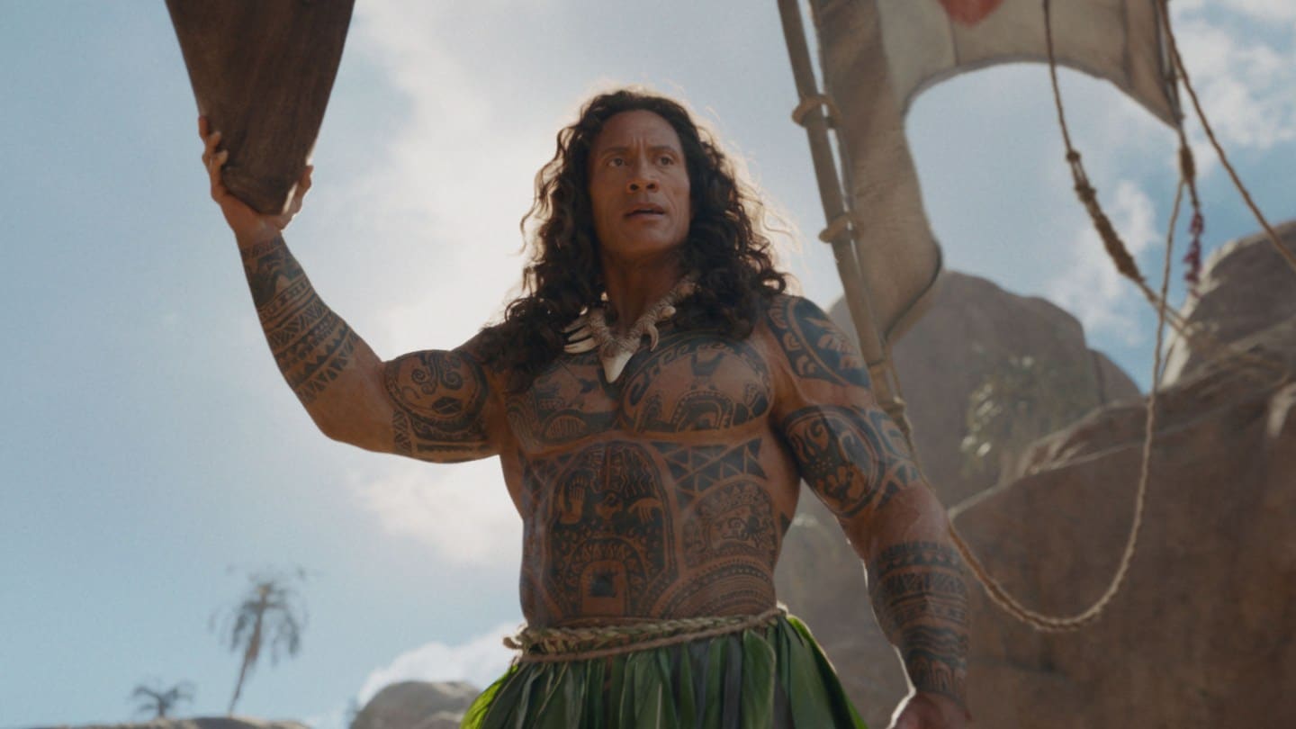 ドウェイン・ジョンソン、実写版『モアナと伝説の海』でボディスーツ着用