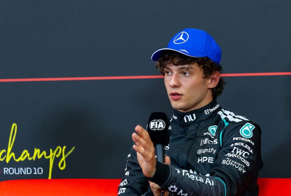 Kimi Antonelli Mercedes Spa